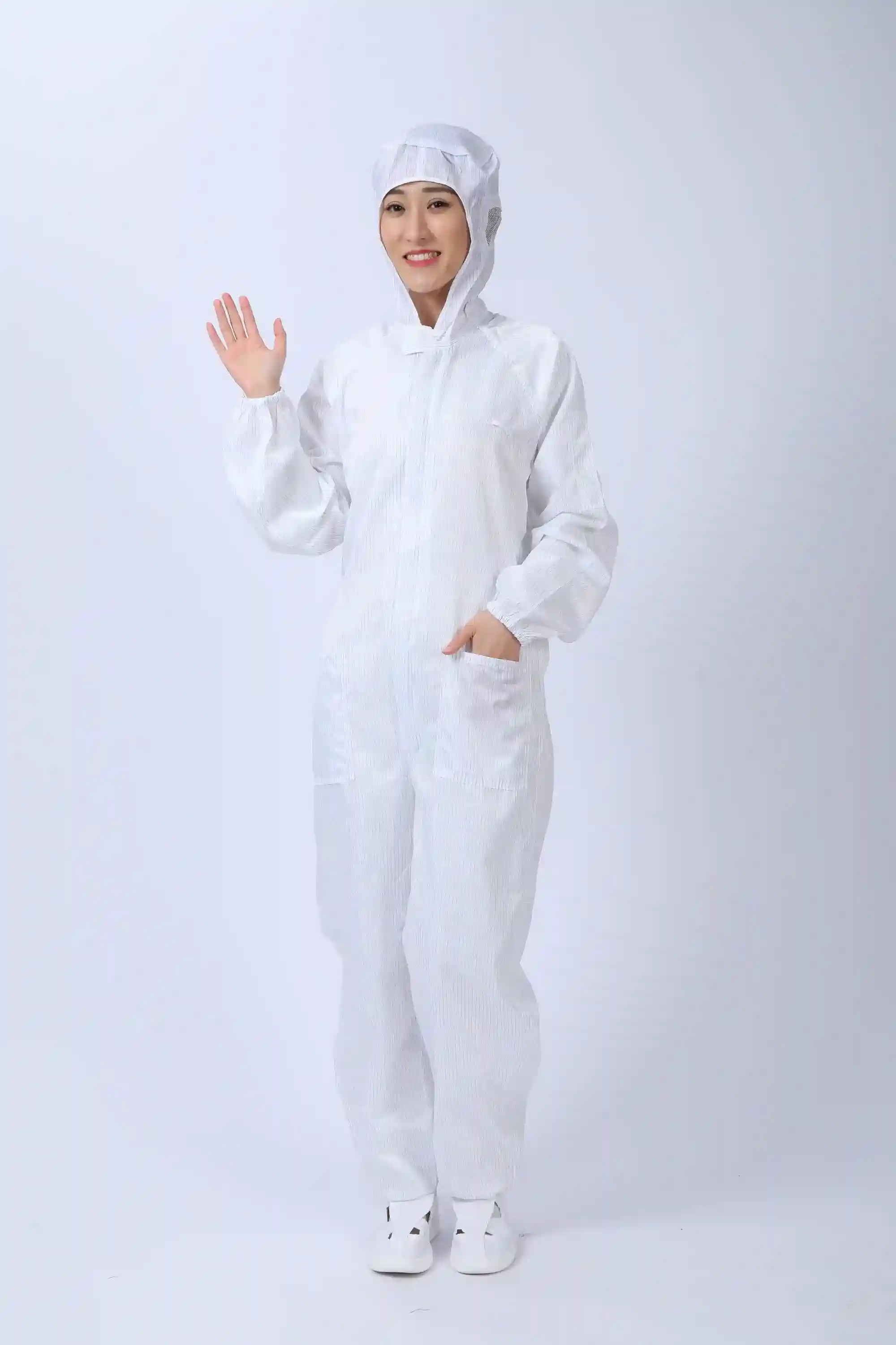 Pocket Three-piece Clean Room Suit