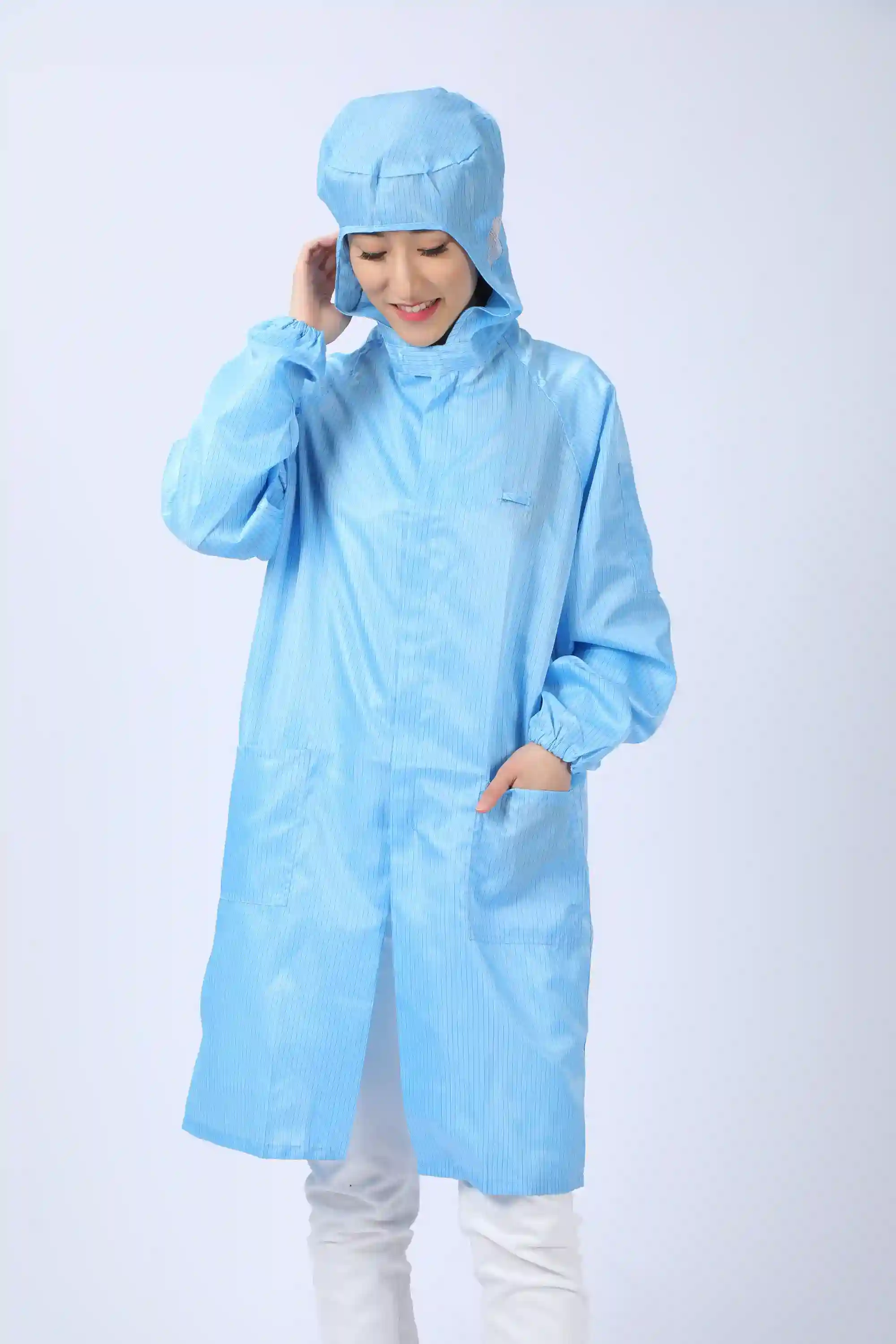 Hooded Clean Room Coat