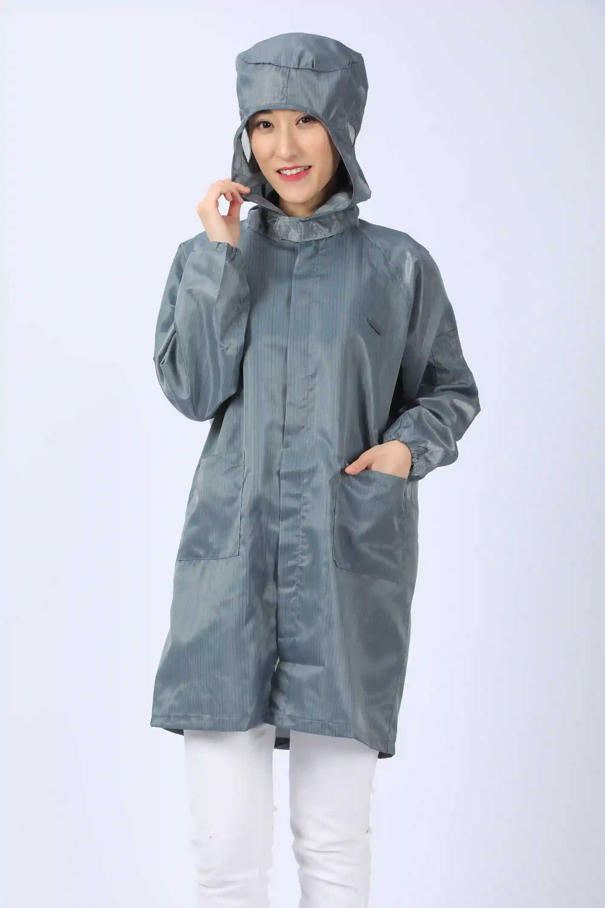 Hooded Clean Room Coat