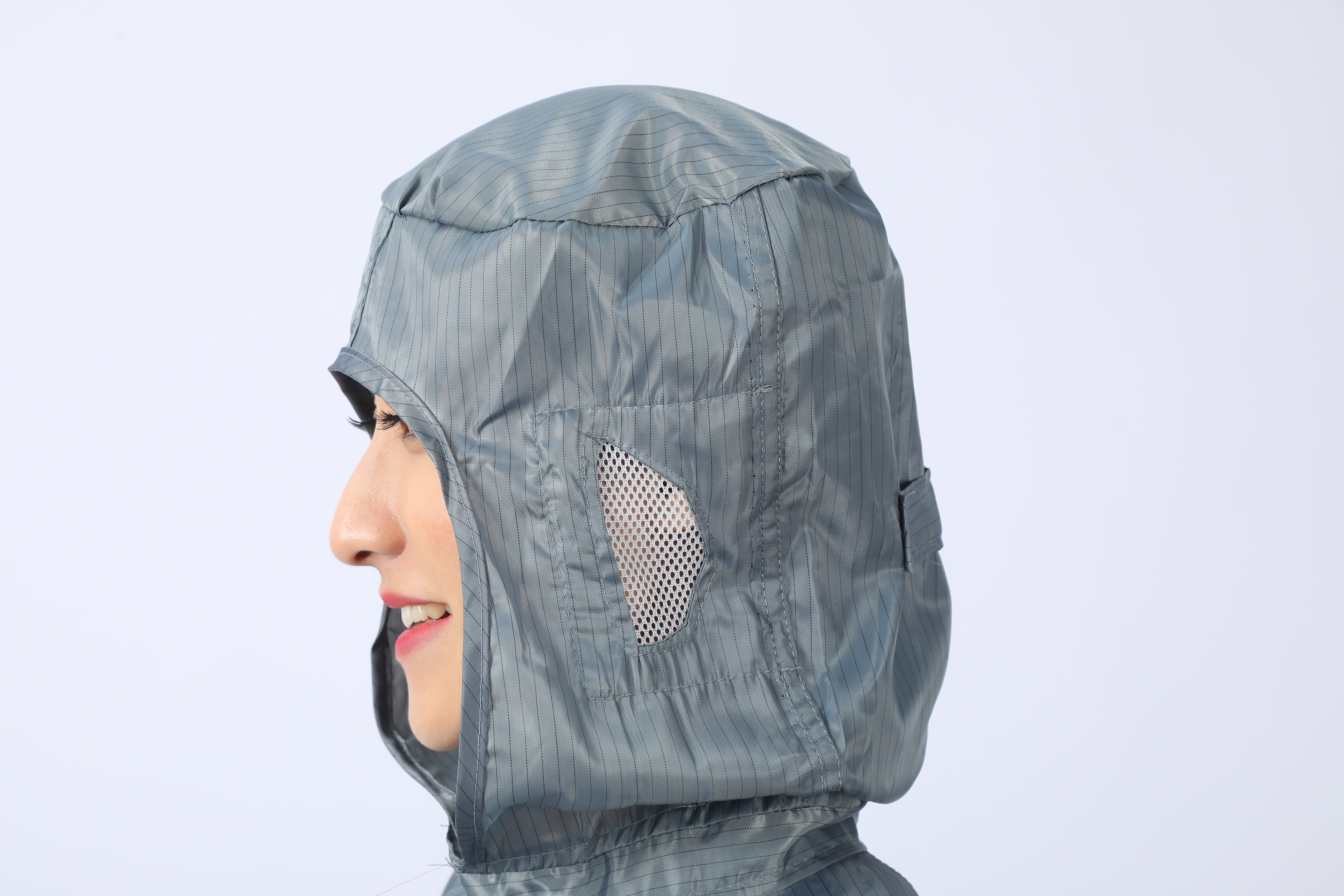 连帽大褂洁净服