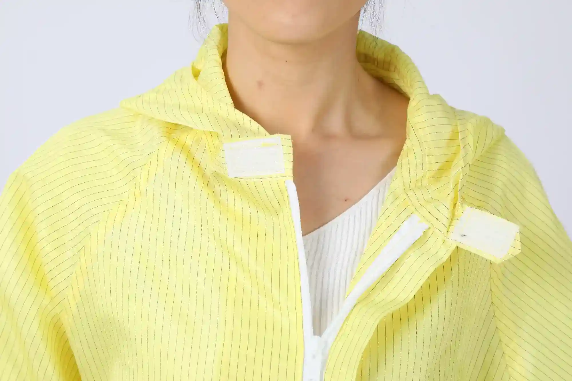 Hooded Lab Coat Cleanroom Clothing