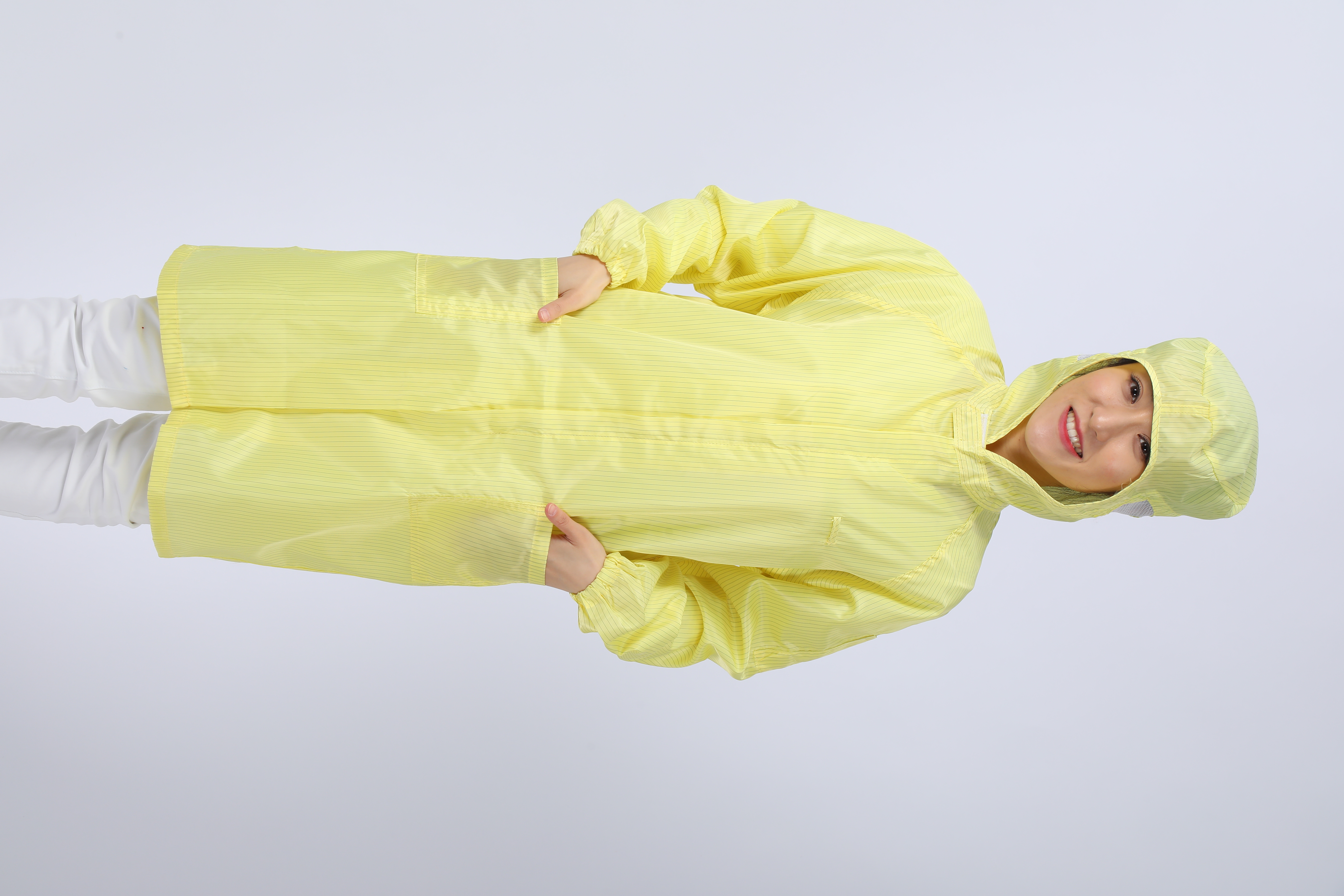 连帽大褂洁净服