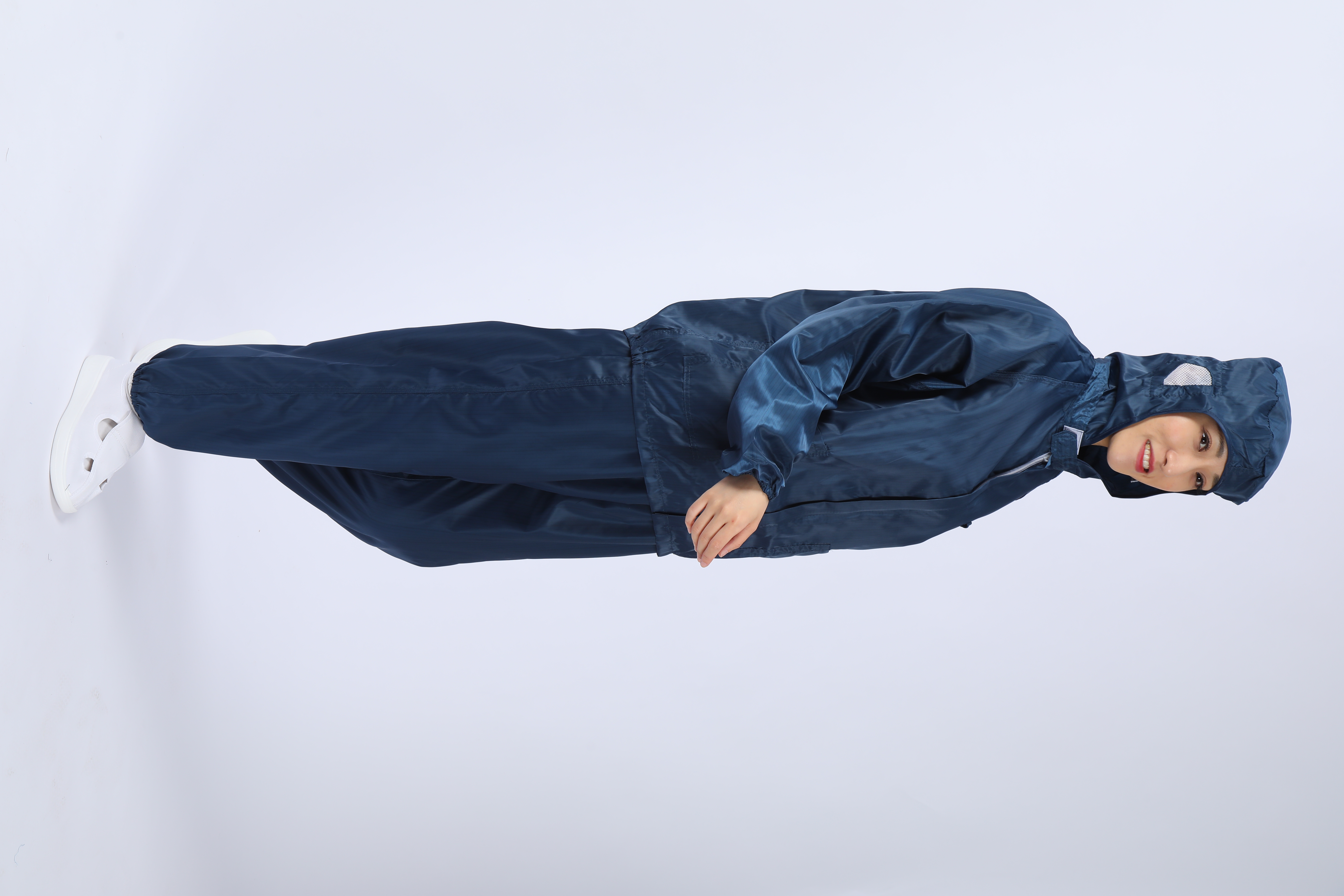 连帽分体洁净服详情