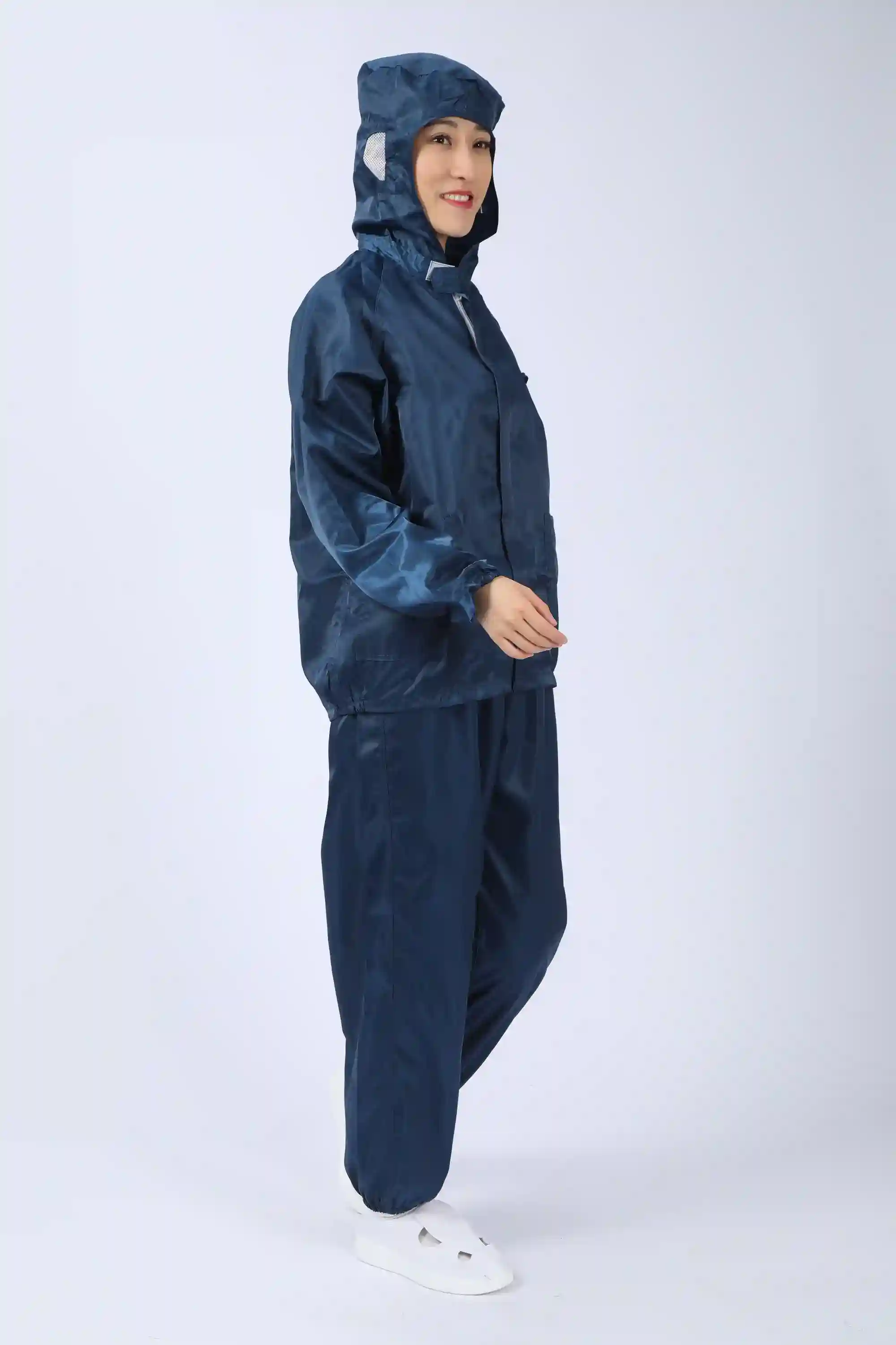 Details of Hooded Separated Clean Room Suit