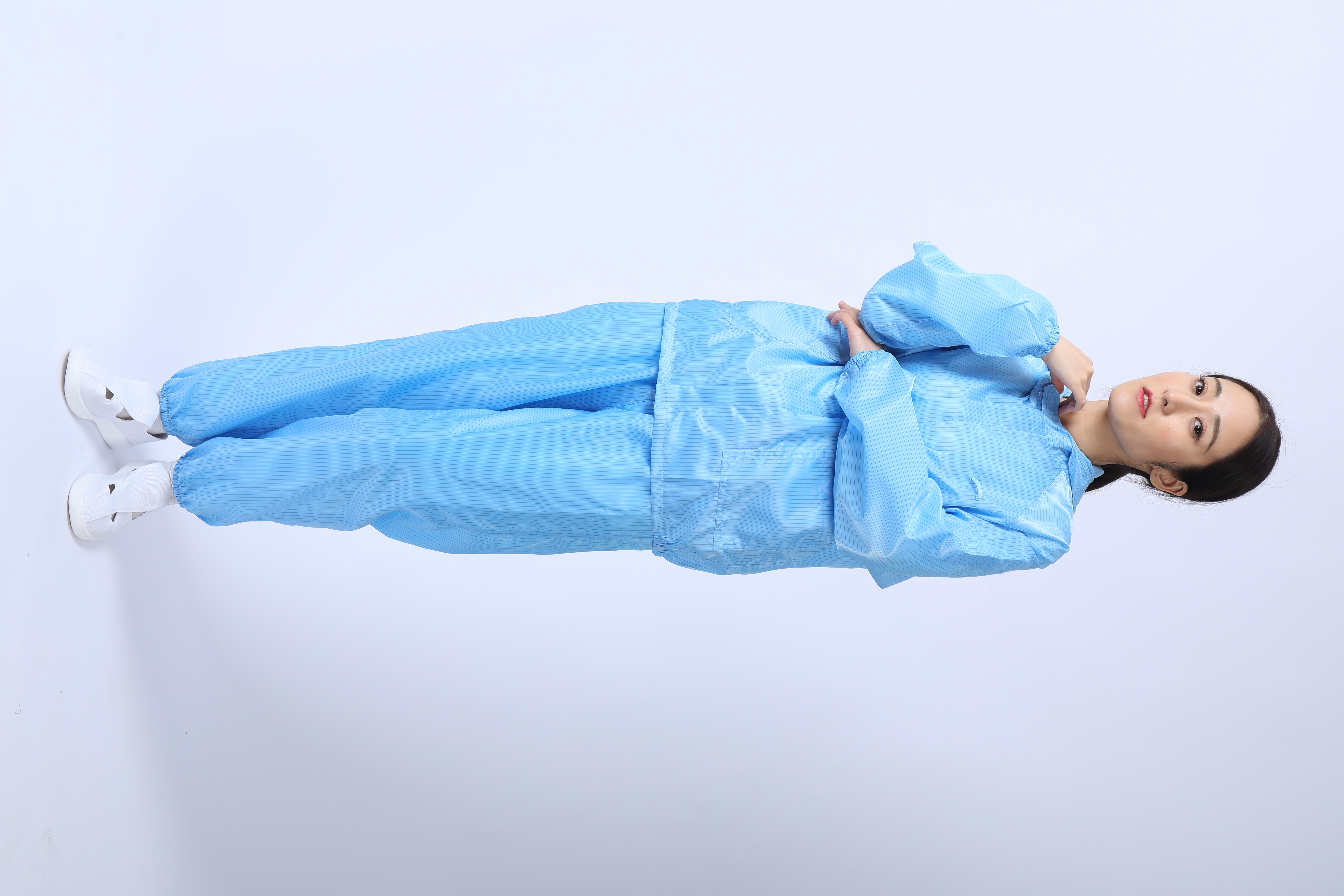 连帽分体洁净服详情