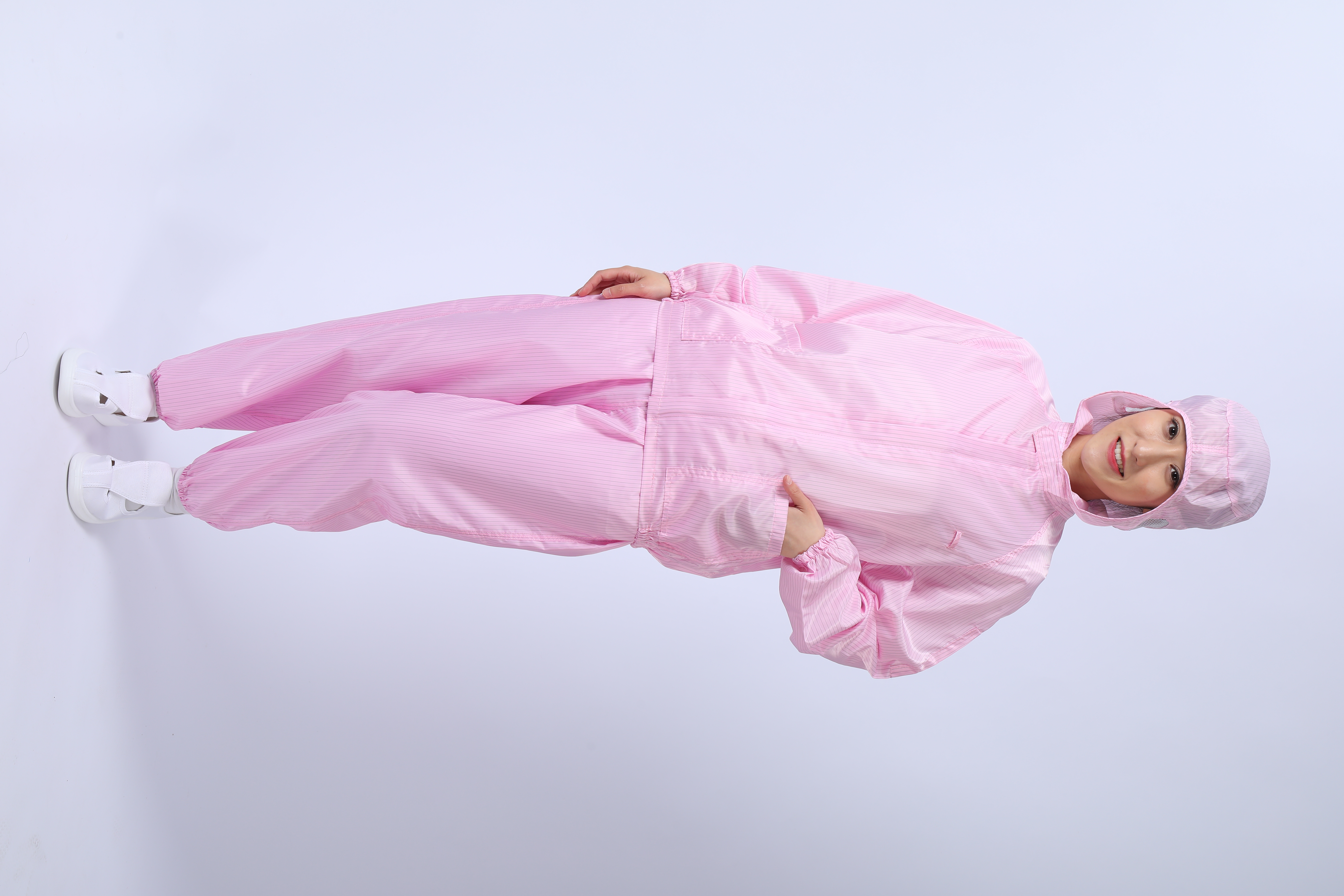 连帽分体洁净服详情