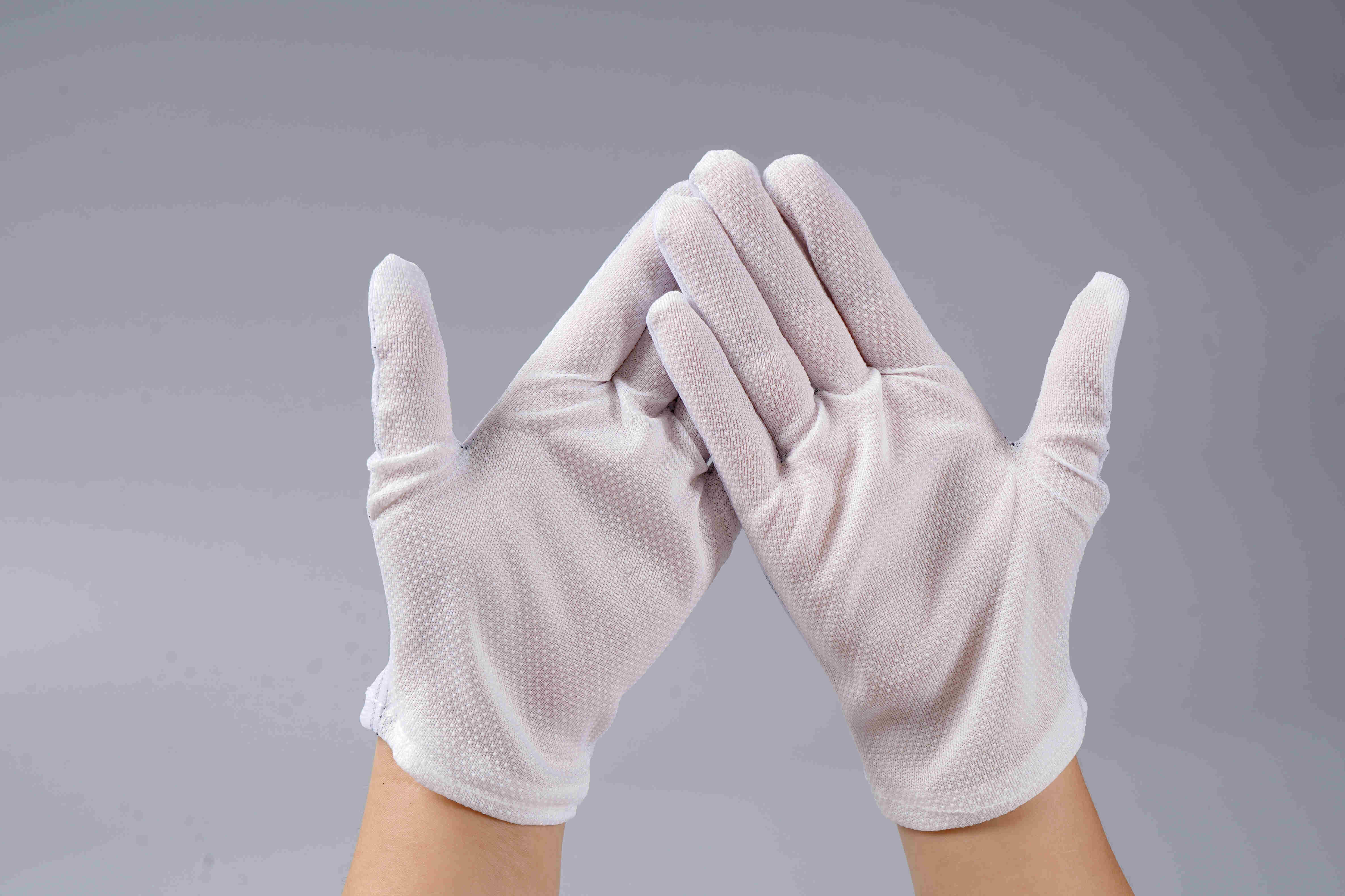 防静电点塑手套