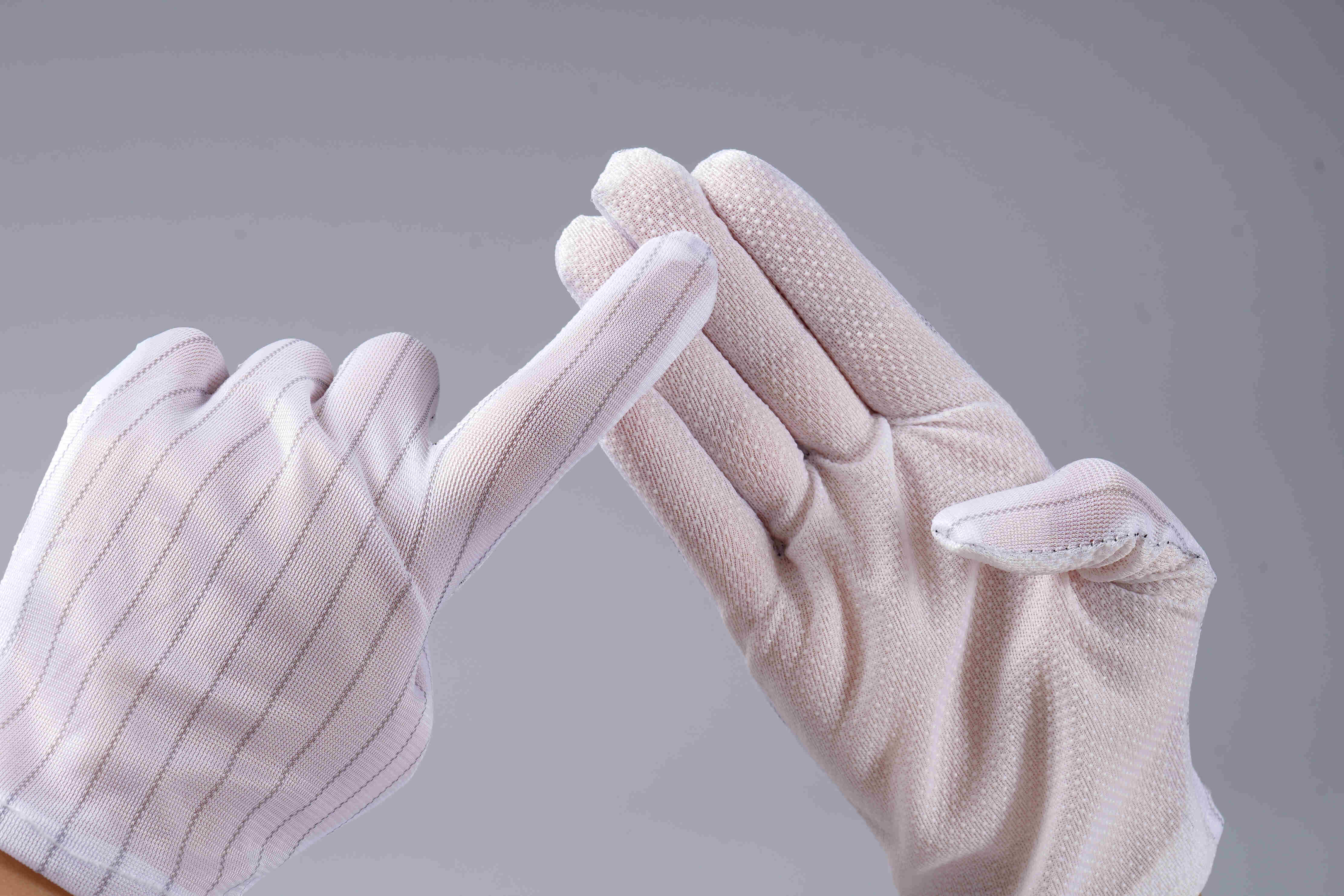 防静电点塑手套