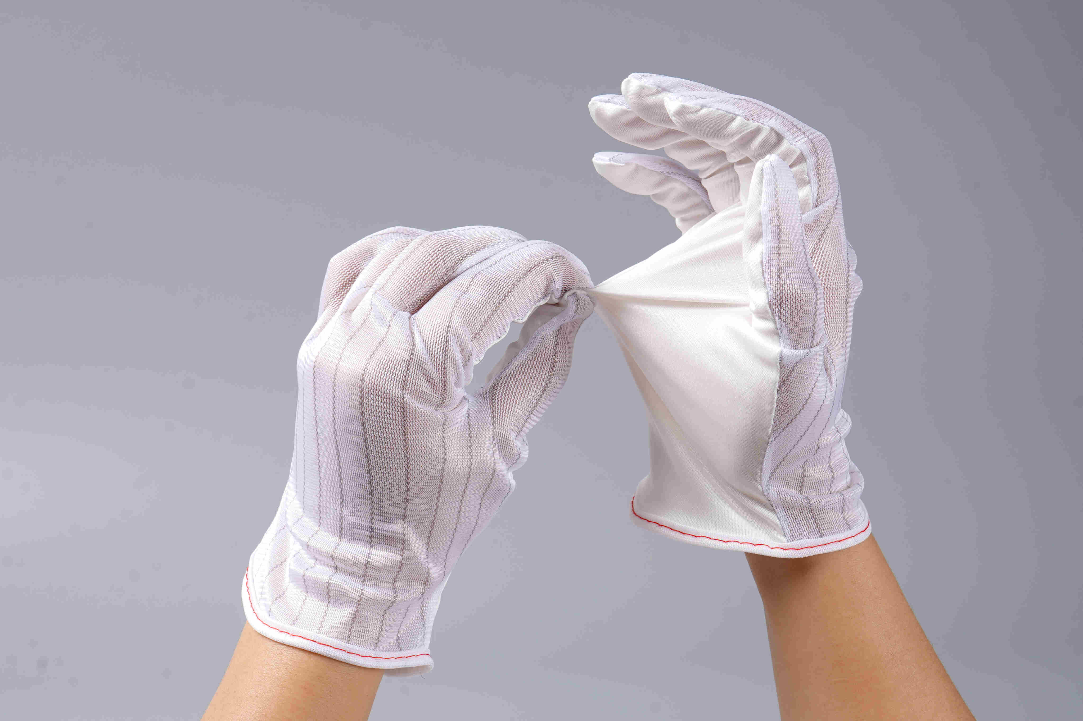 防静电拼接无尘布手套