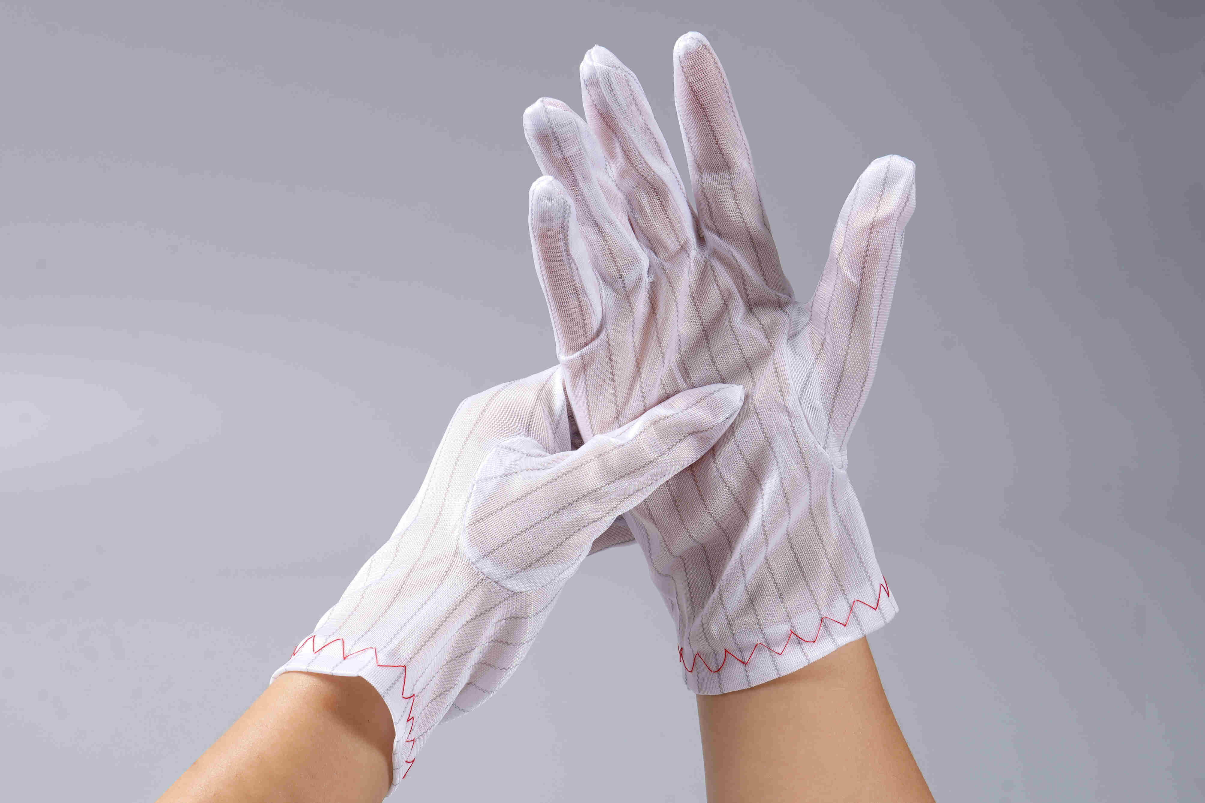 双面防静电手套详情