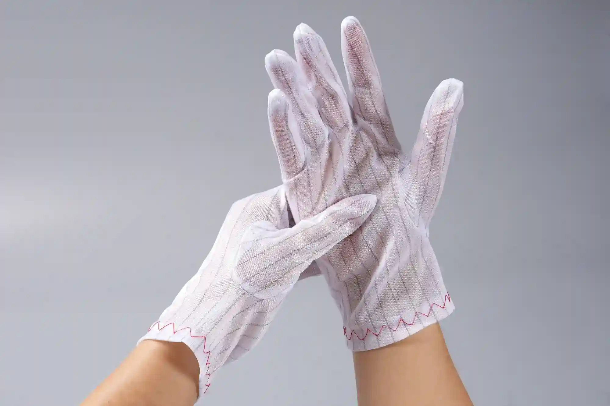 Details of Double-sided Anti-static Gloves
