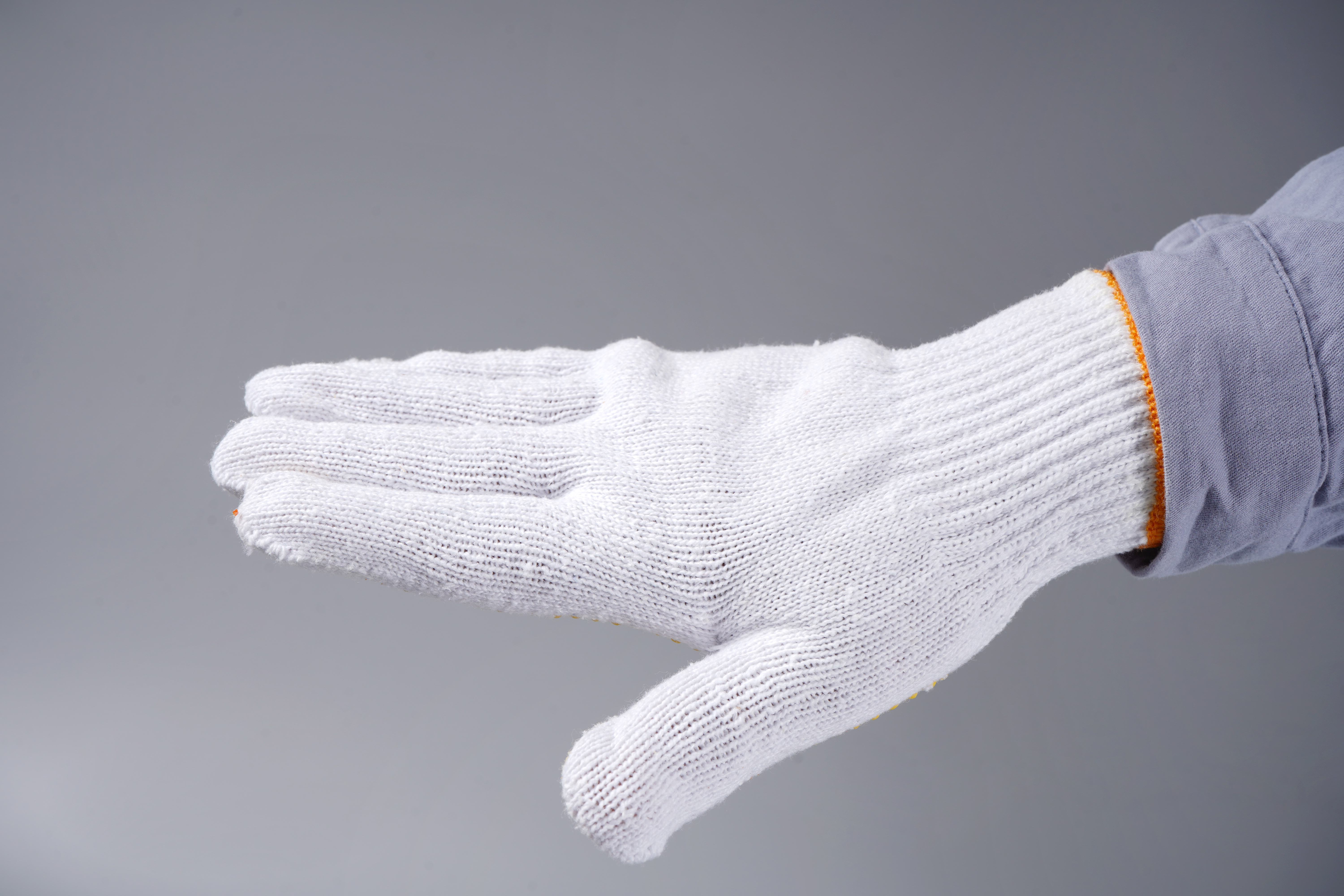 白灯罩棉劳保手套