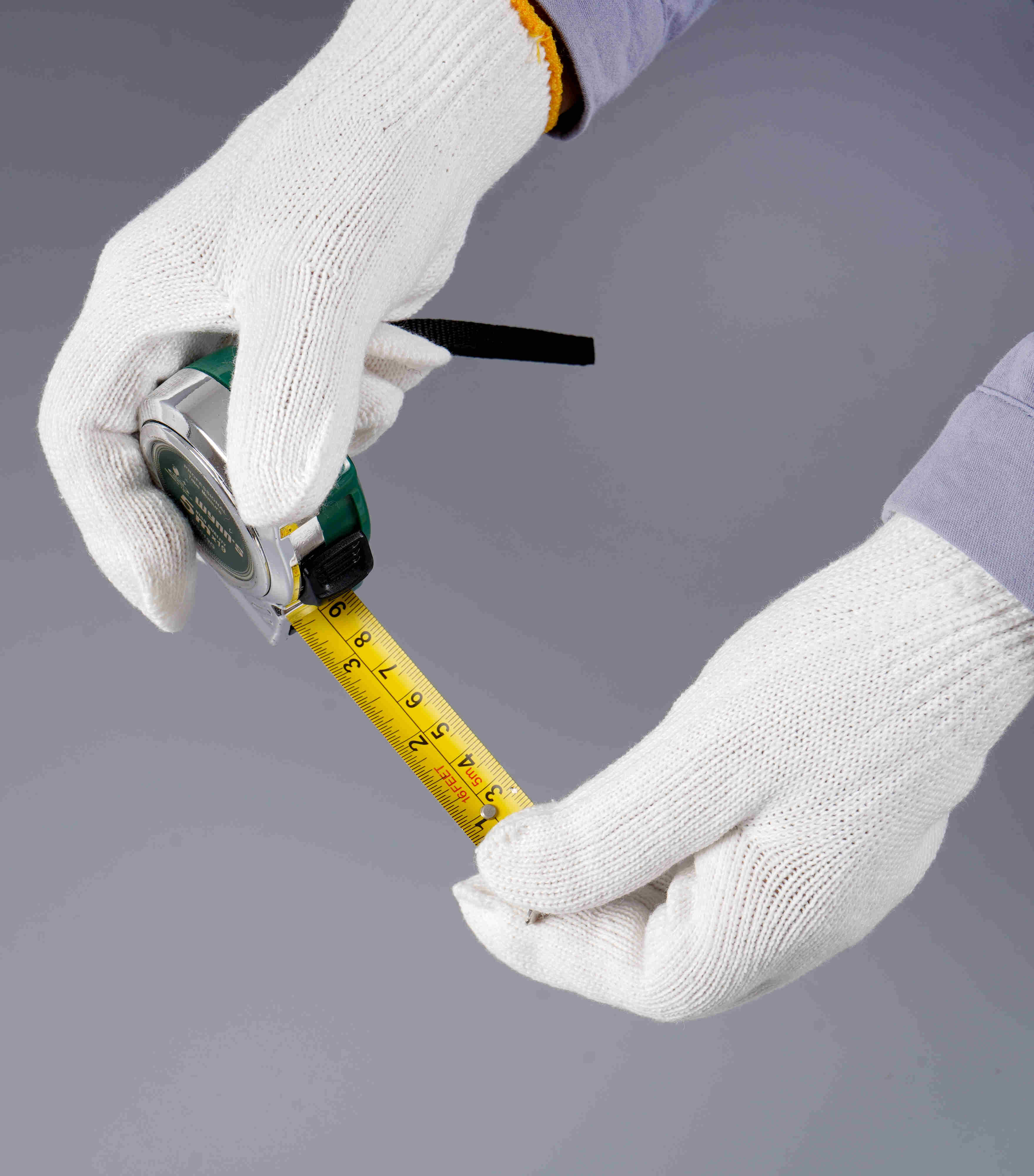 白灯罩棉劳保手套