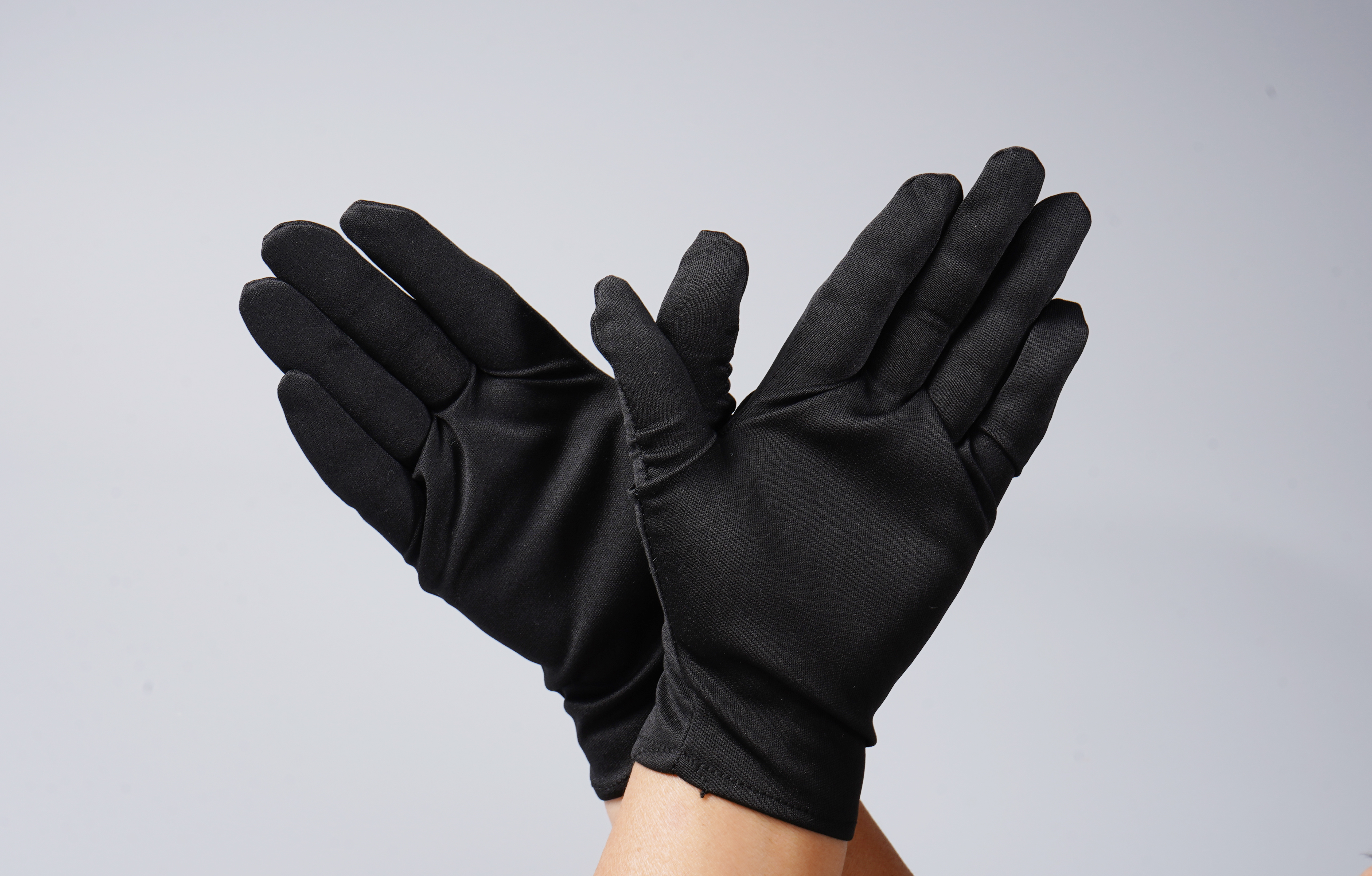 黑色无尘布手套