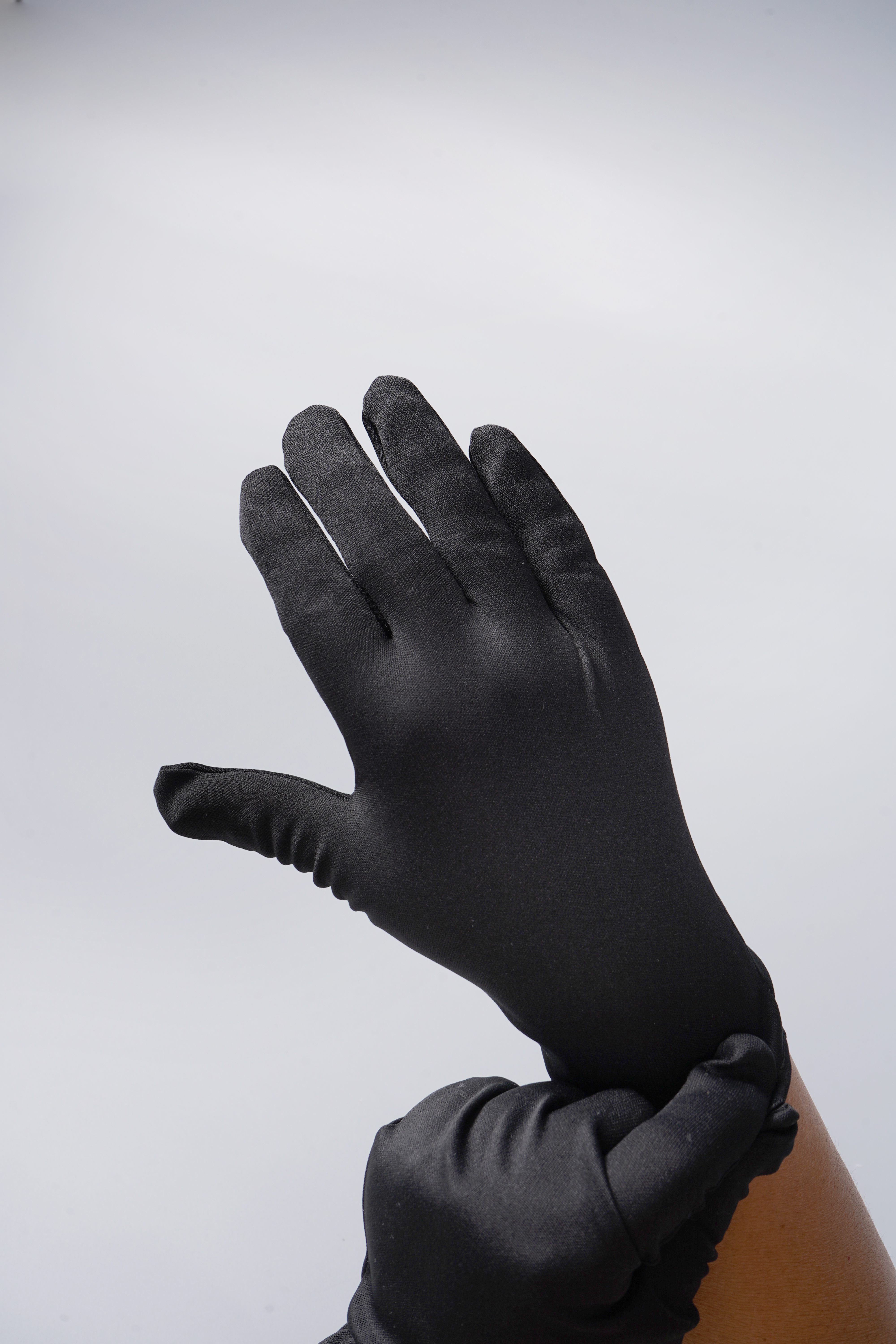 黑色无尘布手套