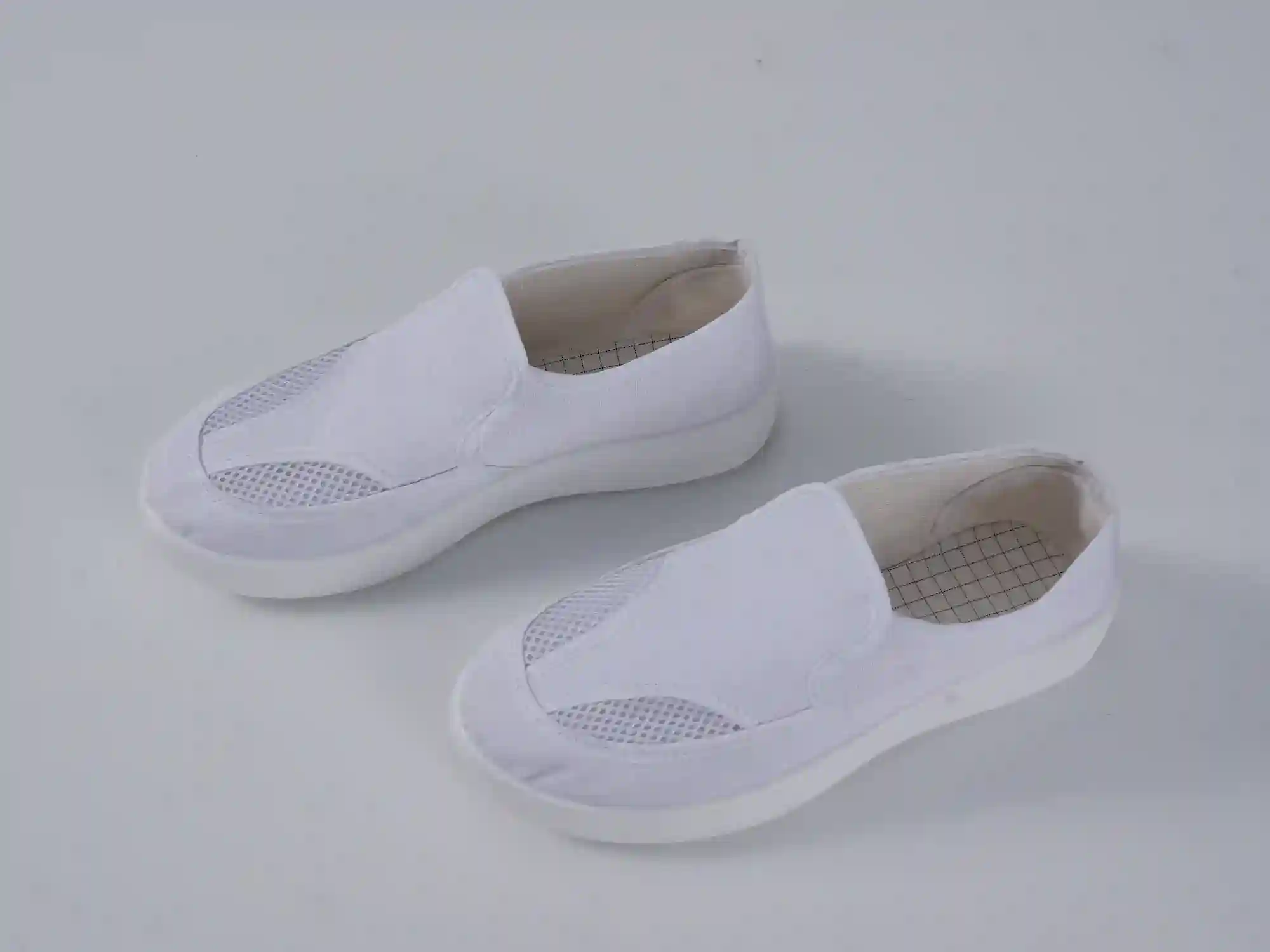 PU Double Mesh Clean Boots