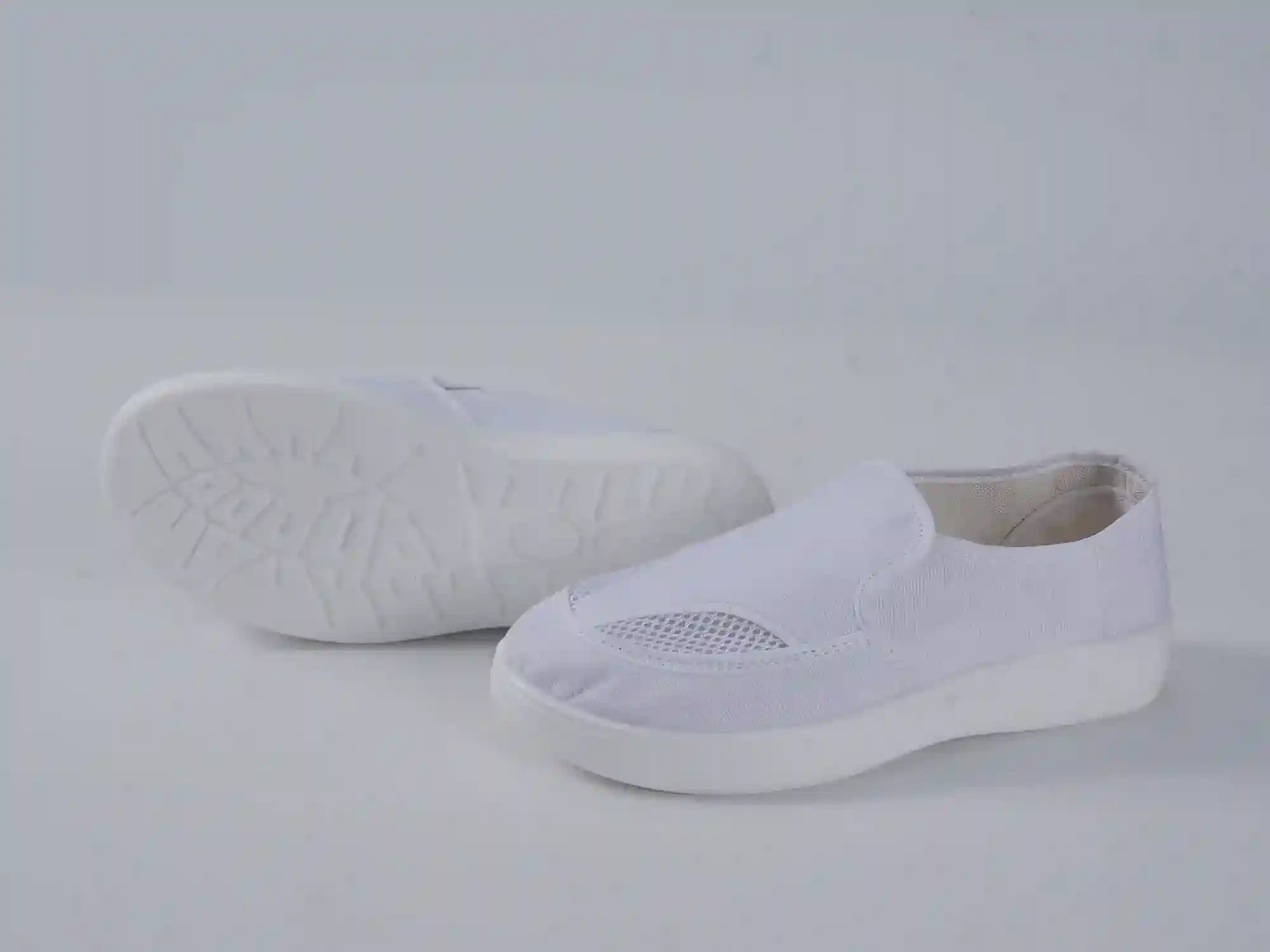 PU Double Mesh Clean Boots